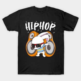 Hip Hop Dabbing Easter Bunny T-Shirt